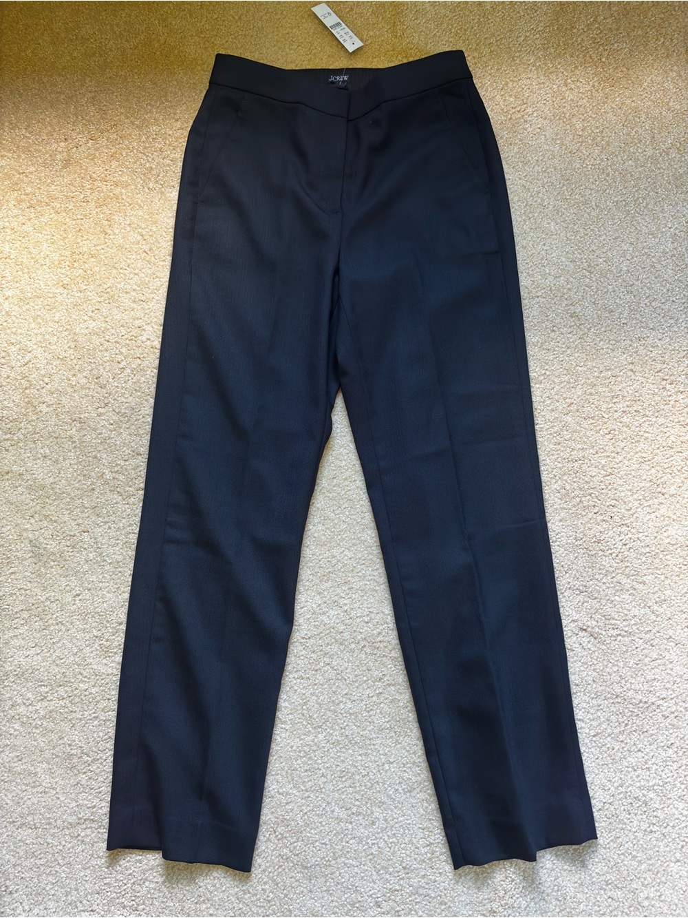 Kate straight-leg pant in Italian city wool blend